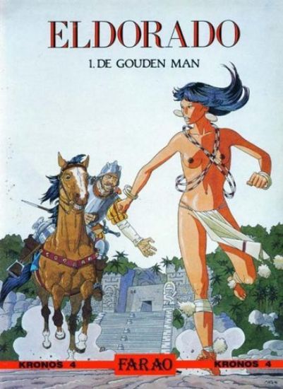 Afbeelding van Eldorado #1 - Gouden man - Tweedehands (FARAO, zachte kaft)