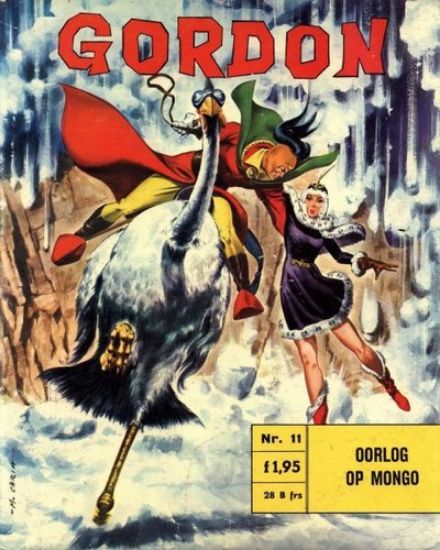 Afbeelding van Flash gordon #11 - Oorlog op mongo - Tweedehands (NOOITGEDACHT UITGEVERIJ, zachte kaft)