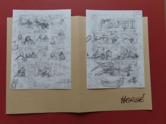 Afbeelding van Kuifje : alph- art 1984 29 x 22 cm (18 x 24.5 cm)