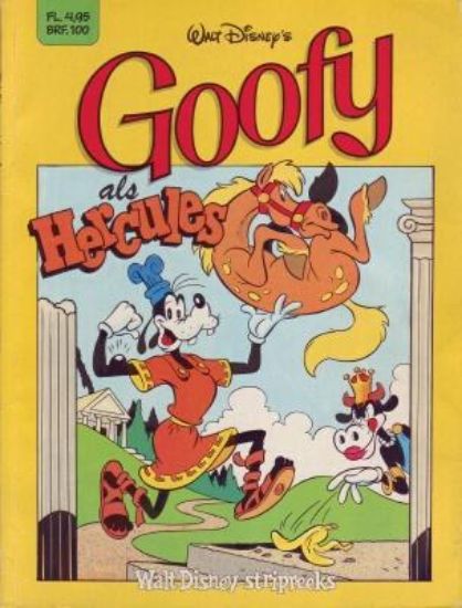 Afbeelding van Walt disney - Goofy als hercules - Tweedehands (OBERON, zachte kaft)