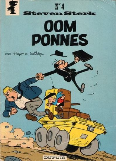 Afbeelding van Steven sterk #4 - Oom ponnes - Tweedehands (DUPUIS, zachte kaft)