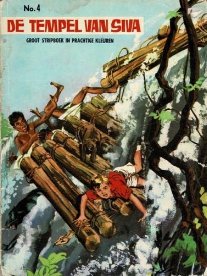 Afbeelding van Jungle reeks #4 - Tempel van siva - Tweedehands (NOOITGEDACHT UITGEVERIJ, zachte kaft)