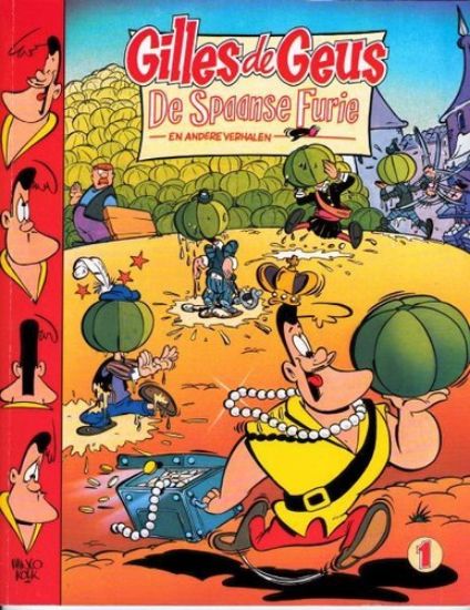 Afbeelding van Gilles geus #1 - Spaanse furie (OBERON, zachte kaft)