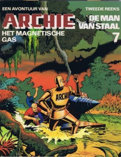 Afbeelding van Archie man staal #7 - Magnetische gas (OBERON, zachte kaft)
