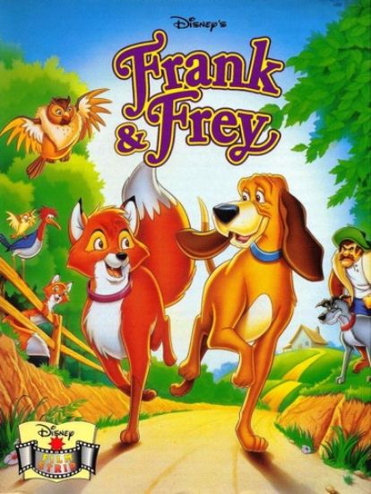 Afbeelding van Disney filmstrips - Frank & frey (GEILLUSTREERDE PERS, zachte kaft)