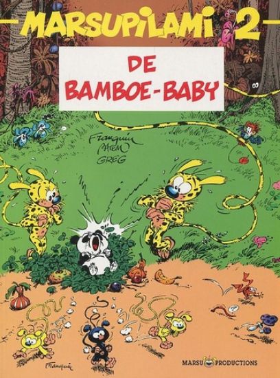 Afbeelding van Marsupilami #2 - Bamboe baby - Tweedehands (MARSU PRODUCTIONS, zachte kaft)