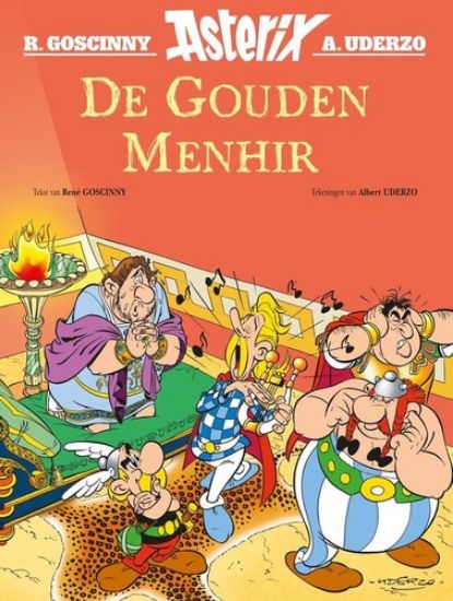 Afbeelding van Asterix #4 - Gouden menhir (ALBERT RENE, zachte kaft)