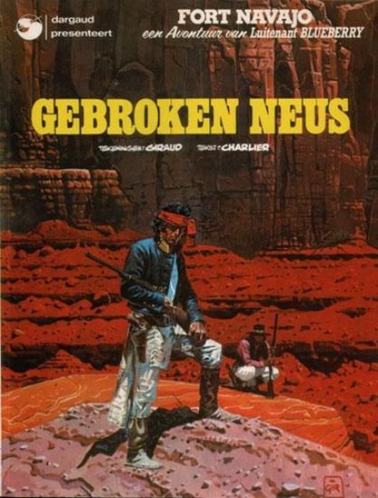 Afbeelding van Blueberry #21 - Gebroken neus (18) - Tweedehands (DARGAUD, zachte kaft)