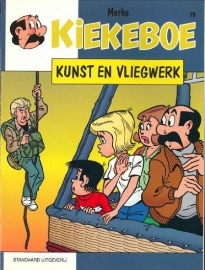 Afbeelding van Kiekeboe #79 - Kunst en vliegwerk (1ereeks) (STANDAARD, zachte kaft)