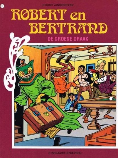 Afbeelding van Robert bertrand #11 - Groene draak (STANDAARD, zachte kaft)