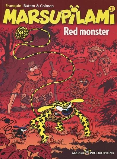 Afbeelding van Marsupilami #21 - Red monster (MARSU, zachte kaft)