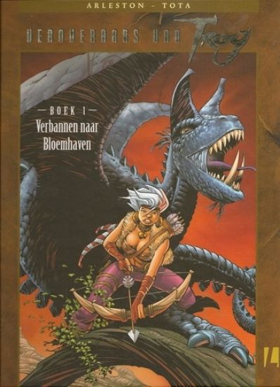 Afbeelding van Veroveraars van troy #1 - Verbanning naar bloemhaven (UITGEVERIJ L, harde kaft)