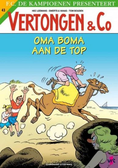 Afbeelding van Vertongen & co #43 - Oma boma aan de top - Tweedehands (STANDAARD, zachte kaft)