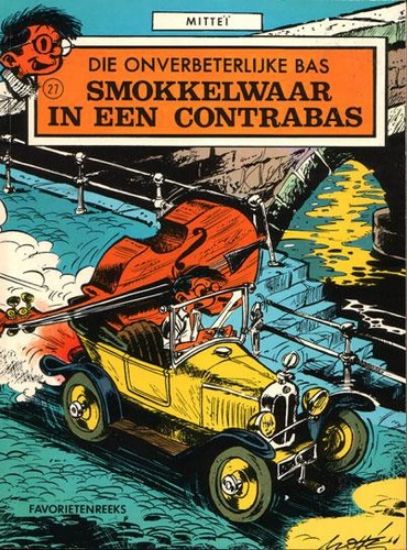 Afbeelding van Favorietenreeks 2e reeks #27 - Onverbeterlijke bas smokkelwaar in een contrabas - Tweedehands (HELMOND , zachte kaft)