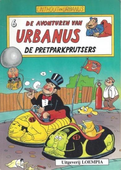 Afbeelding van Urbanus #6 - Pretparkprutsers (kleur) (LOEMPIA, zachte kaft)