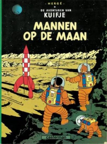 Afbeelding van Kuifje - Mannen op de maan (CASTERMAN, zachte kaft)