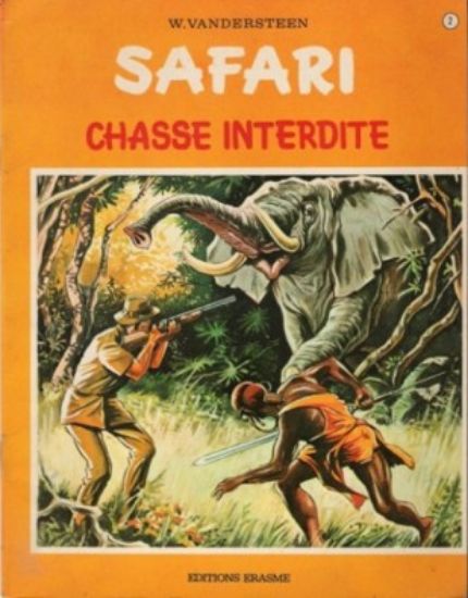 Afbeelding van Safari (frans) #2 - Chasse interdite - Tweedehands (ERASME, zachte kaft)