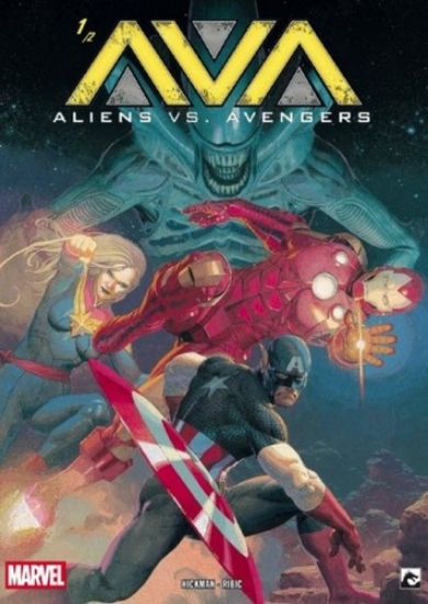Afbeelding van Aliens vs avengers #1 - Aliens vs avengers 1 (DARK DRAGON BOOKS, zachte kaft)
