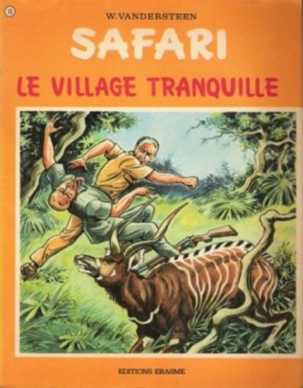 Afbeelding van Safari (frans) #13 - Village tranquille - Tweedehands (ERASME, zachte kaft)