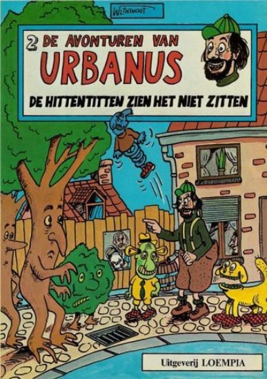 Afbeelding van Urbanus #2 - Hittentitten zien het niet zitten (kleur) - Tweedehands (LOEMPIA, zachte kaft)
