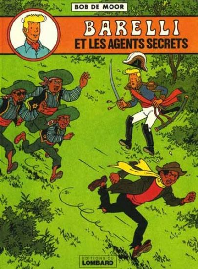 Afbeelding van Barelli (frans) - Les agents secrets (LOMBARD, harde kaft)