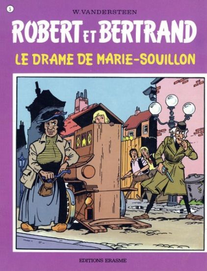 Afbeelding van Robert et bertrand (frans) #5 - Drame de marie-souillon - Tweedehands (ERASME, zachte kaft)