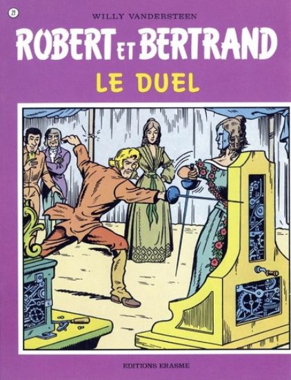 Afbeelding van Robert et bertrand (frans) #21 - Duel - Tweedehands (ERASME, zachte kaft)