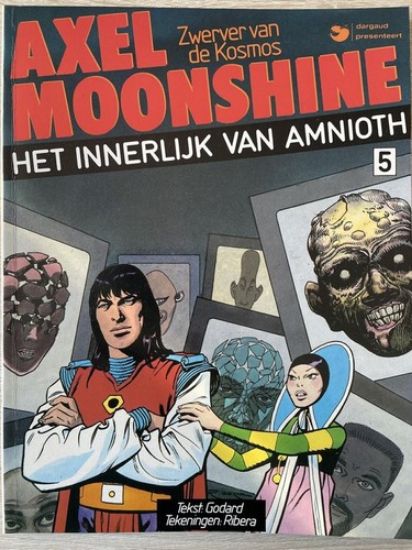 Afbeelding van Axel moonshine #5 - Innerlijk van amnioth - Tweedehands (DARGAUD, zachte kaft)