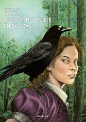 Afbeeldingen van De raaf, het duifje en de kraai