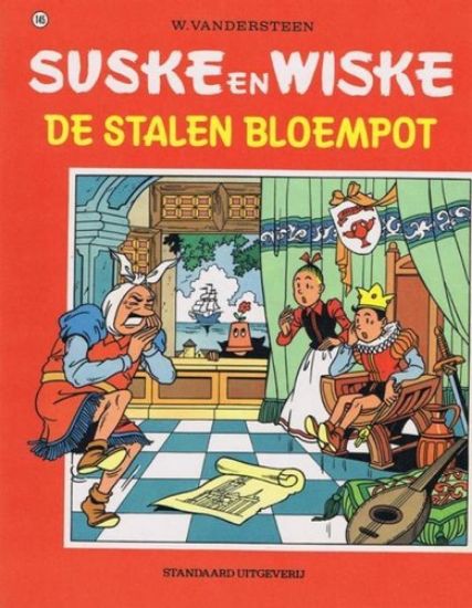 Afbeelding van Suske en wiske #145 - Stalen bloempot (STANDAARD, zachte kaft)