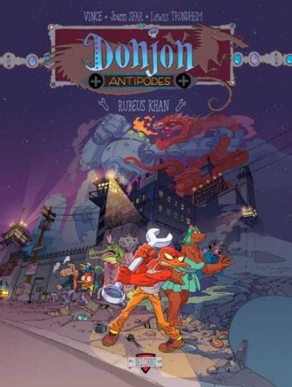 Afbeelding van Donjon antipodes (frans) #10000 - Rubeus khan (DELCOURT, harde kaft)