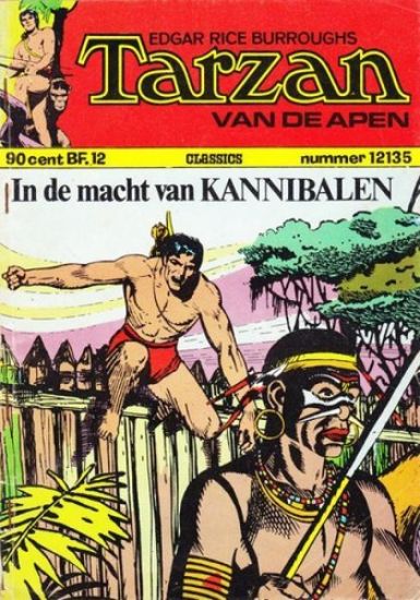 Afbeelding van Tarzan van de apen #12135 - In de macht van de kannibalen - Tweedehands (CLASSICS LEKTUUR, zachte kaft)