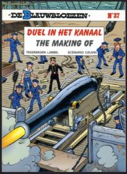 Afbeeldingen van Blauwbloezen #37 - Duel in het kanaal making of
