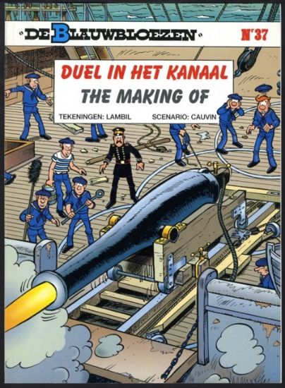Afbeelding van Blauwbloezen #37 - Duel in het kanaal making of (DUPUIS, zachte kaft)
