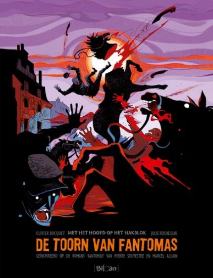 Afbeelding van Toorn van fantomas #3 - Hoofd op het hakblok - Tweedehands (BLLOAN, harde kaft)