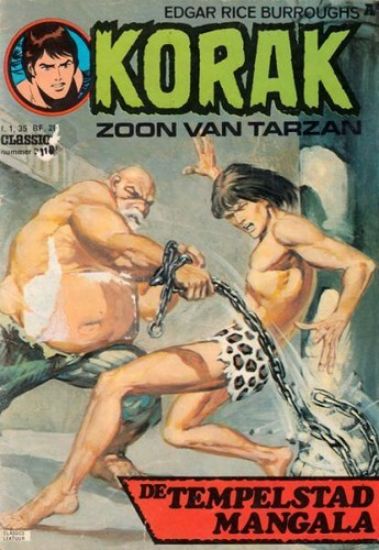 Afbeelding van Korak #2118 - Tempelstad van mangala - Tweedehands (CLASSICS LEKTUUR, zachte kaft)