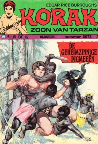 Afbeelding van Korak #2073 - Geheimzinnige pigmeeen - Tweedehands (CLASSICS LEKTUUR, zachte kaft)