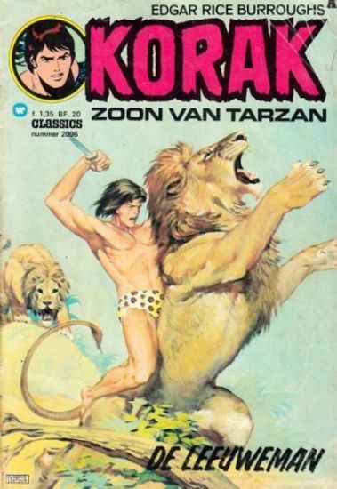 Afbeelding van Korak #2096 - Leeuweman - Tweedehands (CLASSICS LEKTUUR, zachte kaft)