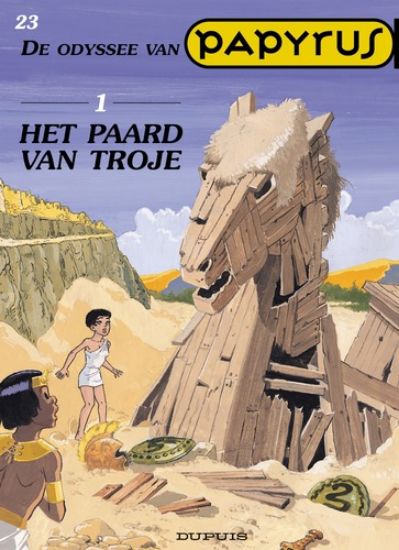 Afbeelding van Papyrus #23 - Paard van troje (DUPUIS, zachte kaft)