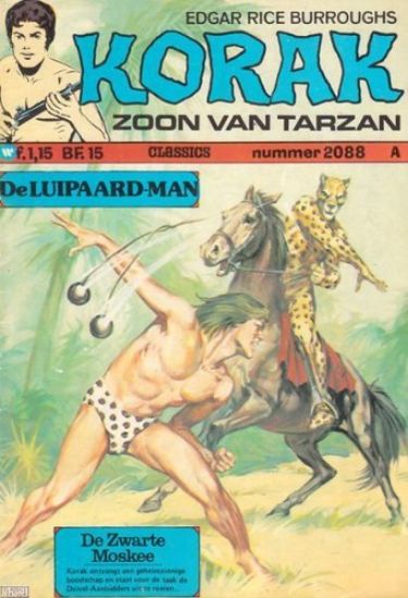 Afbeelding van Korak #2088 - Luipaard-man/ de moskee - Tweedehands (CLASSICS LEKTUUR, zachte kaft)