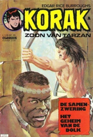 Afbeelding van Korak #2114 - Samenzwering/het geheim van de dolk - Tweedehands (CLASSICS LEKTUUR, zachte kaft)
