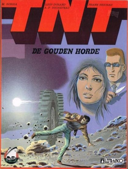 Afbeelding van Avonturenstrips #13 - Tnt gouden horde - Tweedehands (LEFRANCQ, zachte kaft)