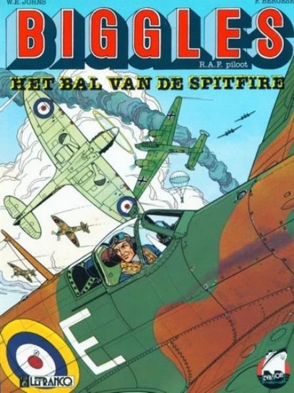Afbeelding van Biggles #3 - Bal van de spitfire - Tweedehands (LEFRANCQ, zachte kaft)