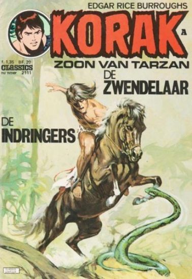 Afbeelding van Korak #2111 - Zwendelaar/de indringers - Tweedehands (CLASSICS LEKTUUR, zachte kaft)