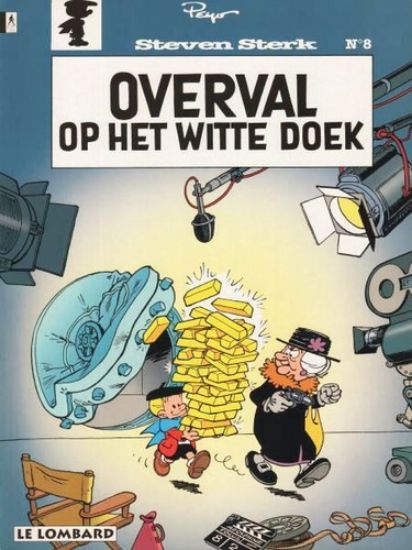 Afbeelding van Steven sterk #8 - Overval witte doek (LOMBARD, zachte kaft)