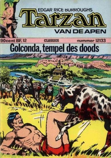 Afbeelding van Tarzan van de apen #12133 - Golconda tempel des doods - Tweedehands (CLASSICS LEKTUUR, zachte kaft)