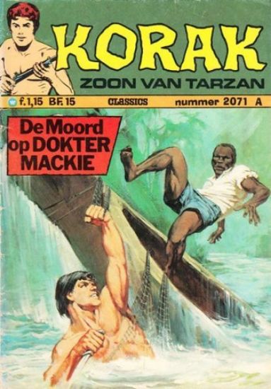 Afbeelding van Korak #2071 - Moord op dokter mackie - Tweedehands (CLASSICS LEKTUUR, zachte kaft)