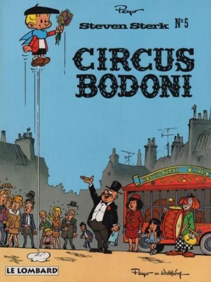 Afbeelding van Steven sterk #5 - Circus bodoni (LOMBARD, zachte kaft)