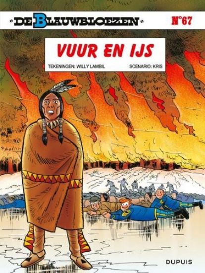 Afbeelding van Blauwbloezen #67 - Vuur en ijs (DUPUIS, zachte kaft)