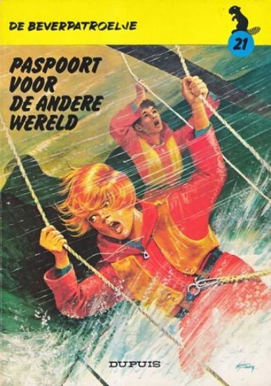 Afbeelding van Beverpatroelje #21 - Paspoort voor de andere wereld - Tweedehands (DUPUIS, zachte kaft)